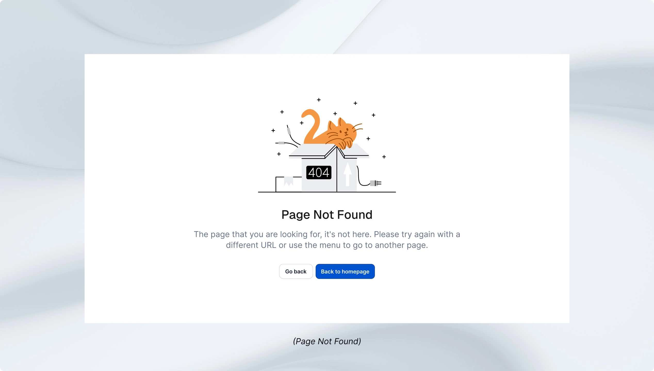 Final solution — authentication page template — 7