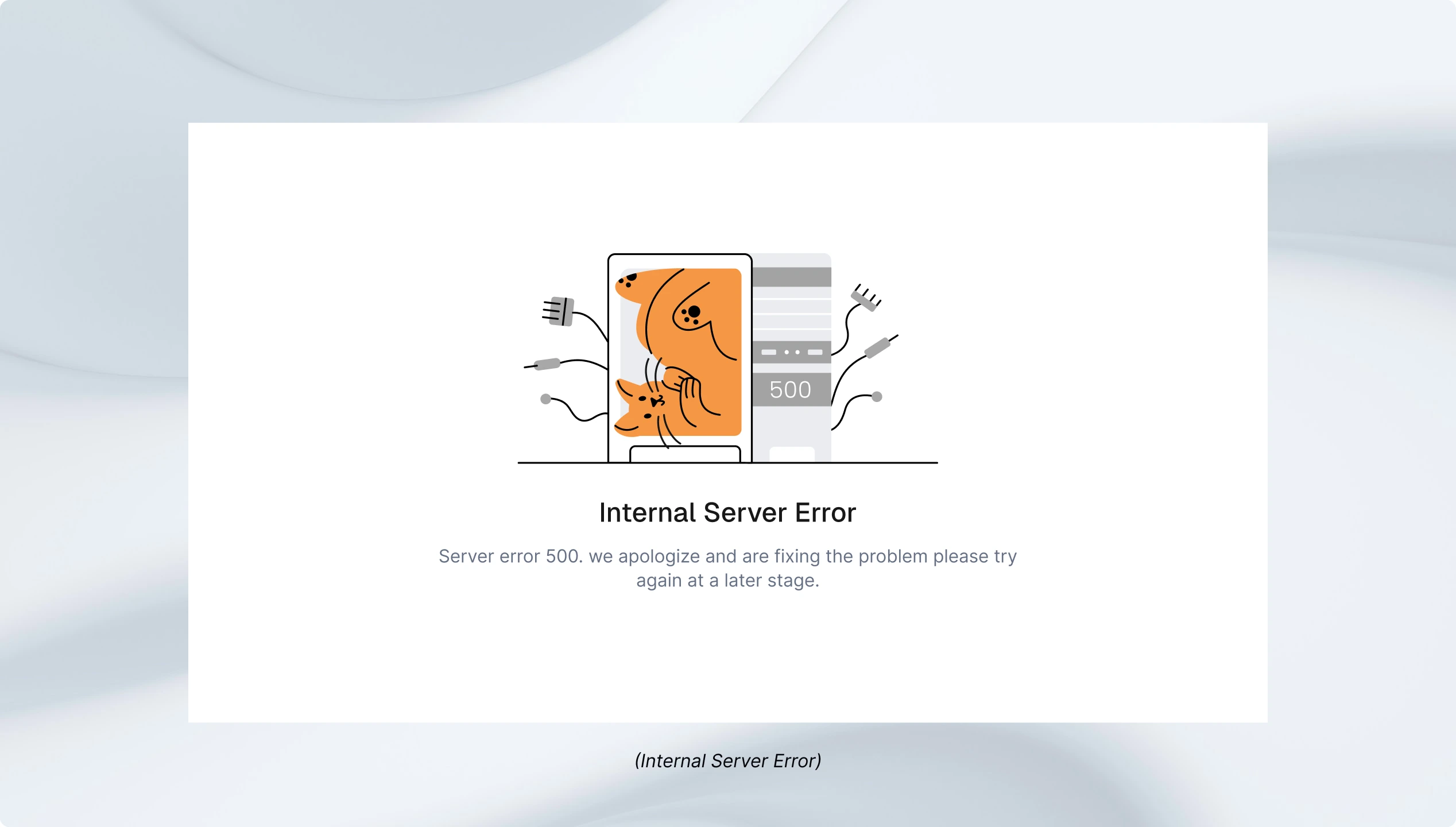 Final solution — authentication page template — 8